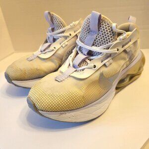 Nike Air Max 2021 Girls Running Shoes Size 6.5Y White Sneakers DA3199-100